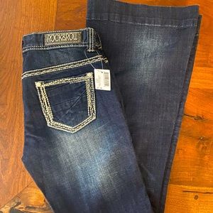 Women Rock & Roll Trouser Jeans